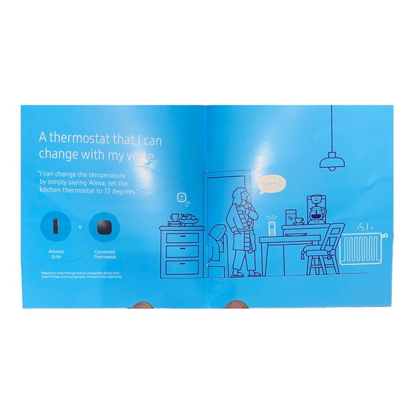 Samsung SmartThings Smart Hub 2nd Generation STH-ETH-250 w/cords, Tested Works! - Picture 10 of 16